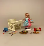 Miniature Skolepult Creme - Billede 7