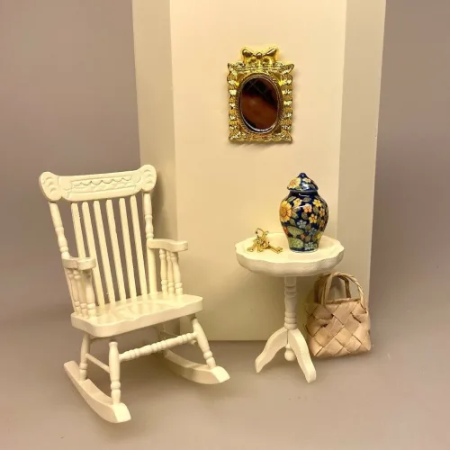 Miniature Badeværelse i Porcelæn Gul Rose, roser, blomster, romantisk, badekar, karbad, baby, løvefødder, fransk, porcelæn, håndvask, wc, toilet, spejl, nyt, symbolsk, dukkehus, tilbehør, ting, til nisser, nissedør, birgitte frigast, morgen, god morgen, 1:12, miniature, miniaturer, dukkebadeværelse, småt, mini, sjov, sangskjuler, gave, gaveide, gas, vandmester, vvs, installatør, Miniature Vægspejl Guld Firkantet, vægspejl, til væggen, dukkehus, tilbehør, ting til, miniaturer, miniature, interiør, pynt, sangskjuler, symbolsk gave, gaveide, kosmetolog, skønhed, badeværelse, veneziansk, guldspejl, guldramme, 1:12, dukketing, biti, ribe,