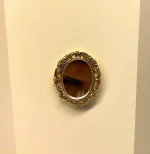 Miniature Vægspejl Guld Ovalt Lille, guldspejl, rundt, guldindrammet, spejl, vægspejl, til væggen, dukkehus, tilbehør, ting til, miniaturer, miniature, interiør, pynt, sangskjuler, symbolsk gave, gaveide, kosmetolog, skønhed, badeværelse, veneziansk, guldspejl, guldramme, 1:12, dukketing, biti, ribe,
