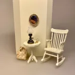 Miniature Vægspejl Guld Ovalt Lille, guldspejl, rundt, guldindrammet, spejl, vægspejl, til væggen, dukkehus, tilbehør, ting til, miniaturer, miniature, interiør, pynt, sangskjuler, symbolsk gave, gaveide, kosmetolog, skønhed, badeværelse, veneziansk, guldspejl, guldramme, 1:12, dukketing, biti, ribe,