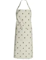 Forklæde i Bomuld med tryk - Unisex Bier, forklæde, til damer, til mænd, til voksne, herre, Bier, bi, bier, bisværm, biavler, honning, lynghonning, biavl, honningbi, grill, weber, gaveide, kok, madlavning, gaveide, biodiversitet, natur, dansk, danmarks, insekter, biodiversitet, biti, ribe, nationalpark, vadehavet, marsken, madlavning, finere, grill, weber, grillmester,