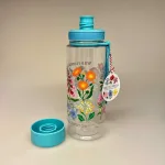 Vandflaske - Vilde Blomster, vandflaske, drikkedunk, saftflaske, vanddunk, vand, vilde, blomster, med vilje, vild, flora, i farver, klokkeblomst, grøftekant, natur, haven, haveglæde, skole, frokost, pause, børnehave, job, arbejde, børn, elsker, biodiversitet, naturens, glæder, liv, fin, pause, skovtur, udflugt, særlig, sød, biti, ribe