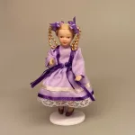 Dukke Pige Iben i Lilla Kjole - Billede 5