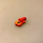 Miniature Hummer, skaldyr, fisk, fiskestang, fisketur, krabbe, krebs, lystfisker, fiskeri, symbolsk, gave, gaveide, gavekort, fisketegn, fange fisk, miniaturer, små, sjovt, 1:12, dukkehus, strand, strandtema,