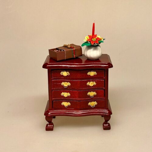 Miniature Juledekoration med Lys, julepynt, dukkehus, dukkehustilbehør, dukkehusting, ting til, tilbehør, 1:12, jul i, nissebo, nisser, nisseting, nissedør, nissehus, julelandskab, julestue, miniature, snelandskab, dukkemøbler, blomster, juleting, julekalender, biti, ribe, birgitte frigast, morgennisser, for børn, december, hygge