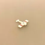 Miniature Legetøjs Flyver, flyver, flyvemaskine, legetøj, legetøjsflyver, 1:12, mini, miniaturer, dukkehusting, dukkehustilbehør, ting til, dukkehus, nisser, børneværelset, dukkebørn, nissehus, julemandens værksted, dukkelegetøj, sættekasse, sangskjuler, pædagog, dagplejer, symbolsk, gave, gaveide, nyuddannet, biti, ribe