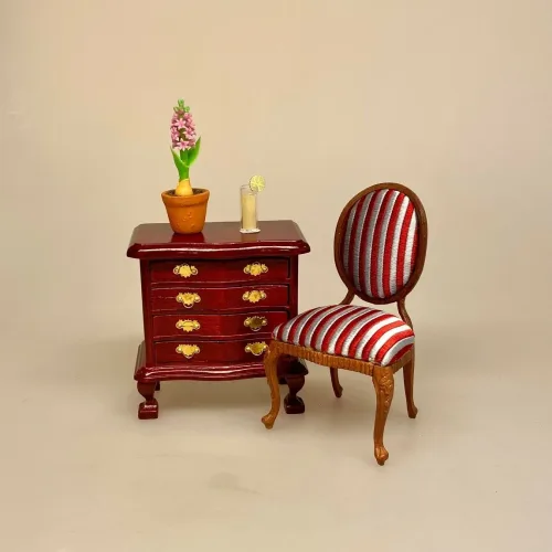 Miniature Potte med Hyacint, hyacinter, forår, jul, juleblomst, mini, miniature, dukkehus, blomster, til, tilbehør, ting til, dukkehusblomster, dukkehusting, dukkehustilbehør, nisser, nissebo, nissehus, julestue, jul i, julepynt, 1:12, nissedør, birgitte frigast, biti,, ribe