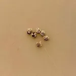 Miniature Romkugler - 6 stk. med Kokos, romkugle, trøfler, trøffel, studenterbrød, snøfler, bagværk, bagning, bager, konditor, den store bagedyst, 1:12, mini, mad, kager, dukkehus, dukkehusting, dukkehustilbehør, ting til, tilbehør, butik, miniaturer, nisser, nissehus, nissedør, nissebo, jul i, julen, sættekasse, sætterkasse, sangskjuler, symbolsk, cravings, laster, biti, ribe