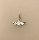 Vikingevedhæng i Sølv Thorshammer Strandby, Vikingevedhæng i Sølv Thorshammer Vejby, mjølner, hammer, vedhæng, sterling, sølv, ægte, original, thor, aser, asatro, kriger, krigsgud, amulet, sejr, held, museumssmykker, gamle, nordiske, guder, historiske, smykker, kopi, fund, udgravninger, ribe, danefæ, kopismykker, biti, vikingetiden, oldnordiske