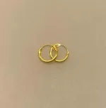 Creoler - Ø 12 mm Øreringe Forgyldt Sølv - Glatte Hoops 2 mm, søg, 2012, små, tykke, chunky, kraftige, creoler, hoops, runde, øreringe, ørenringe, ringe, ægte, guld, forgyldt, sterling sølv, forgyldt sølv, billige, god kvalitet, holdbare, stine a, enamel, maanesten, danske mærker, danske, brands, design, små, guldøreringe, guldhoops, biti, ribe