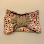 Eribé Pandebånd & Halsedisse Lambswool - Autumn Grå, varmgrå, lysegrå, lyse farver, varme, dæmpede, autumn finch, skotsk, lambswool, lammeuld, merino, blød, kradser ikke, halsedisse, tube, pandebånd, turban, smart, varm, lun, let, mønster, moderne, accessories, tilbehør, piger, damer, gave, julegave, vinter, gaveide, biti, ribe, skotsk, strik, fintstrikket, klædelig, flot, kvalitet, speciel,