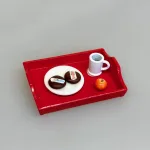 Miniature 2 styk Honningkager med Engle, runde, julekager, honningbomber, to styk, sæt, engle, glansbillede, honningkage med engel, honningkagehjerte, hjerte, af honning, honningkage, kagemand, glansbillede, julebag, julekage, 1:12, mini, mad, kager, bager, dukkehus, dukkehuset, tilbehør, ting, miniature, nisser, nisse, nissedør, nissehus, nissebo, juleting, små, flytter ind, jul i, biti, ribe, den store bagedyst, konditor, biti,
