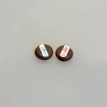 Miniature 2 styk Honningkager med Engle, runde, julekager, honningbomber, to styk, sæt, engle, glansbillede, honningkage med engel, honningkagehjerte, hjerte, af honning, honningkage, kagemand, glansbillede, julebag, julekage, 1:12, mini, mad, kager, bager, dukkehus, dukkehuset, tilbehør, ting, miniature, nisser, nisse, nissedør, nissehus, nissebo, juleting, små, flytter ind, jul i, biti, ribe, den store bagedyst, konditor, biti,