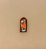 Miniature Honningkage Julemand, honningkage, kagemand, glansbillede, julebag, julekage, 1:12, mini, mad, kager, bager, dukkehus, dukkehuset, tilbehør, ting, miniature, nisser, nisse, nissedør, nissehus, nissebo, juleting, små, flytter ind, jul i, biti, ribe, den store bagedyst, konditor, biti,