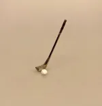 Miniature Kølle og Bold, golf, golfkølle, golfjern, golfsæt, golfspiller, gave, i, symbolsk, hockey, hockeystav, tennisbold, boldspil, legetøj, miniature, sangskjuler, sjov, lille, mini, dukkehus, tilbehør, ting til, dukkehustilbehør, 1:12, miniting, biti, ribe,