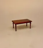 Miniature Sofabord i Valnød - Billede 4