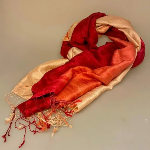 Blød Thaisilke Tørklæde XL - Pink Koral Pudder, 2073, 27, pink, pudder, nude, rosa, rust, glade, farver, rød, lilla, cerise, flot, lækkert, stola, sjal, tørklæde, stort, langt, blødt, eksklusivt, elegant, luksus, kvalitet, silke, ren, ægte, thaisilke, festligt, smart, gave, gaveide, over skuldrene, julegave, biti, ribe