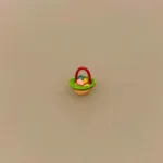 Miniature Kurv med Påskeæg, påskepynt, 1:12, påskeæg, Miniature Kurv Lille Rund Brun, mini, kurv, påske, påskepynt, 1:12, miniaturer, miniature, dukkehuset, sætterkassen, sættekasse, sangskjuler, ting til, dukkehusting, dukkehustilbehør, tilbehør, nisser, nissebo, miniting, påske i, personlig, symbolsk, gave, påskeharen, påsken 2022, sjov, dekoration, biti, ribe, æggekurv, påskeæg, æggejagt,