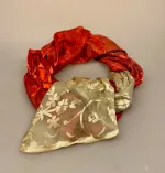 Silkesatin Tørklæde Reliefmønster - Koralrød Beige, krummelurer, blomster, Silkesatin Tørklæde Reliefmønster - Koralrød Beige, rød, natur, satin, ausbrenner, brændt, ætset, mønster, relief, specielt, særligt, flot, yndigt, frisk, grøn, silke, smukt, fed, blank, biti, ribe, unikt, unika