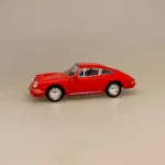 Modelbil Porsche 911 - Rød , 1965, modelbil, rød porche, lille bil, legetøj, legetøjsbil, model, biti, ribe, racerbil, kørekort, gave, symbolsk