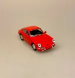 Modelbil Porsche 911 - Rød , 1965, modelbil, rød porche, lille bil, legetøj, legetøjsbil, model, biti, ribe, racerbil, kørekort, gave, symbolsk