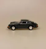 Modelbil Porsche 911 - Umbra Grøn, mørkegrøn, sort, 1965, modelbil, rød porche, lille bil, legetøj, legetøjsbil, model, biti, ribe, racerbil, kørekort, gave, symbolsk