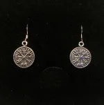 Vikingeøreringe i Sølv - Rund med Ægirs Hjelm, Vikingeøreringe i sølv - Rund med Ægirs Hjelm, amulet, amuletter, beskyttelse, imod farer, sejr, komme i mål, Ærgirs Hjelm, heksemagi, heksetegn, symbol, tegn, runde, øreringe, ægte sølv, sterling sølv, gaveide, beskyttelse, sølvsmykker, sølvøreringe, ørehængere, flotte, vikingesmykker, vikinger, vikingetiden, vikingefund, Ribe, domkirke, udgravninger, bog, vikingefund, guldskat, mønter, museumssmykke, museumssmykker, oldtidsfund, oldtiden, gamle, guder, kopi, kopismykker, vikingemuseum, by, vadehavet, domkirken, biti, Ansgar, aser, asgård,