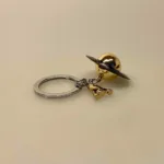 Nøglering - Planeten Saturn og Lille Raket, space, rocketship, space, rummet, det ydre rum, planeter, astrologi, stjerner, planeter, fysik, astrolog, saturn, rumrejse, astronaut, symbolsk, phd, stjernekikkert, nøglering, lækker, gedigen, gave, gaveide, symbolsk, biti, ribe