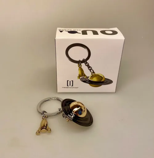 Nøglering - Planeten Saturn og Lille Raket, space, rocketship, space, rummet, det ydre rum, planeter, astrologi, stjerner, planeter, fysik, astrolog, saturn, rumrejse, astronaut, symbolsk, phd, stjernekikkert, nøglering, lækker, gedigen, gave, gaveide, symbolsk, biti, ribe