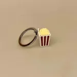 Nøglering - Popcorn i Bæger