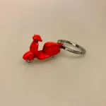 Nøglering Scooter - Rød Vespa, vespa, scooter, puch, knallert, prinsessen holder fridag, audrey hepburn, rom, roma, roman hollyday, symbolsk, gave, gavekort, pengegave, student, kørekort, knallertkørekort, konfirmation, konfirmand, køretøj, italien, italiensk, design, laber, rød, flot, symbolsk, biti, ribe, nøglering, taskevedhæng