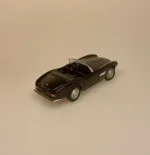 Modelbil BMW 507 SL - Sort, cabriolet, bimmer, racer, sportsvogn, racerbil, klassisk, classic, cars, modelbil, tysk, bil, mini, model, samler, legetøj, seje, biler, udstilling, benzin, de uheldige helte, james bond, gentleman, luksus, ikonisk, særlig, lækker, flot, biti, ribe, licens, original