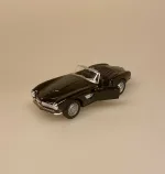 Modelbil BMW 507 SL - Sort, cabriolet, bimmer, racer, sportsvogn, racerbil, klassisk, classic, cars, modelbil, tysk, bil, mini, model, samler, legetøj, seje, biler, udstilling, benzin, de uheldige helte, james bond, gentleman, luksus, ikonisk, særlig, lækker, flot, biti, ribe, licens, original