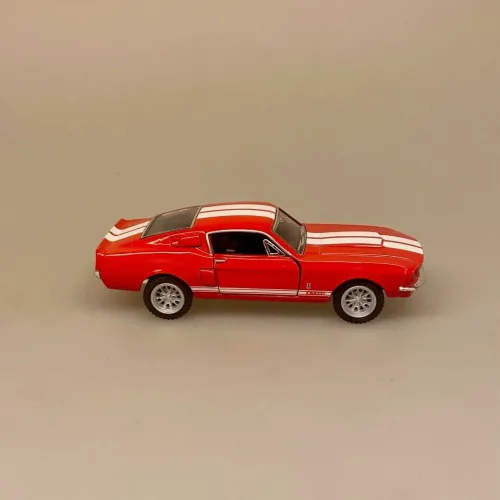 Modelbil Shelby GT 500 - Rød, racerrød,60 seconds gone, eleanor, nicolas cage, 1967, oldsmobile, old school, modelbiler, lille, ægte, racer, racerbil, strretracer, samler, kørekort, ny bil, gamle, biler, biti, ribe