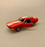 Modelbil Shelby GT 500 - Rød, racerrød,60 seconds gone, eleanor, nicolas cage, 1967, oldsmobile, old school, modelbiler, lille, ægte, racer, racerbil, strretracer, samler, kørekort, ny bil, gamle, biler, biti, ribe