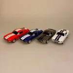 Modelbil Shelby GT 500 - Sølv, Modelbil Shelby GT 500 - Hvid, Modelbil Shelby GT 500 - Mørkeblå, 60 seconds gone, eleanor, nicolas cage, 1967, oldsmobile, old school, modelbiler, lille, ægte, racer, racerbil, strretracer, samler, kørekort, ny bil, gamle, biler, biti, ribe