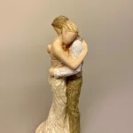 More Than Words - Endless Love - Lille Brudepar, bryllupskage - kagefigur - brudepar - bryllupskage - kransekagefigur - kærlighed, brudepar, gave, gaveide, figur, bryllupsfigur, sangskjuler, symbolsk, let, fin, poetisk, flot, speciel, biti, ribe, engelsk, arora