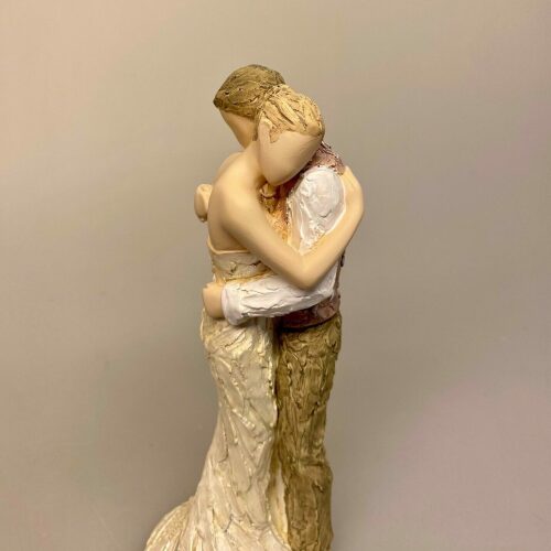 More Than Words - Endless Love - Lille Brudepar, bryllupskage - kagefigur - brudepar - bryllupskage - kransekagefigur - kærlighed, brudepar, gave, gaveide, figur, bryllupsfigur, sangskjuler, symbolsk, let, fin, poetisk, flot, speciel, biti, ribe, engelsk, arora