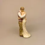 More Than Words - Endless Love - Lille Brudepar, bryllupskage - kagefigur - brudepar - bryllupskage - kransekagefigur - kærlighed, brudepar, gave, gaveide, figur, bryllupsfigur, sangskjuler, symbolsk, let, fin, poetisk, flot, speciel, biti, ribe, engelsk, arora