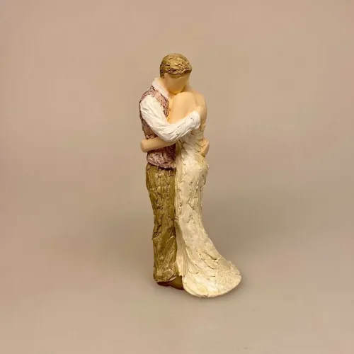 More Than Words - Endless Love - Lille Brudepar, bryllupskage - kagefigur - brudepar - bryllupskage - kransekagefigur - kærlighed, brudepar, gave, gaveide, figur, bryllupsfigur, sangskjuler, symbolsk, let, fin, poetisk, flot, speciel, biti, ribe, engelsk, arora