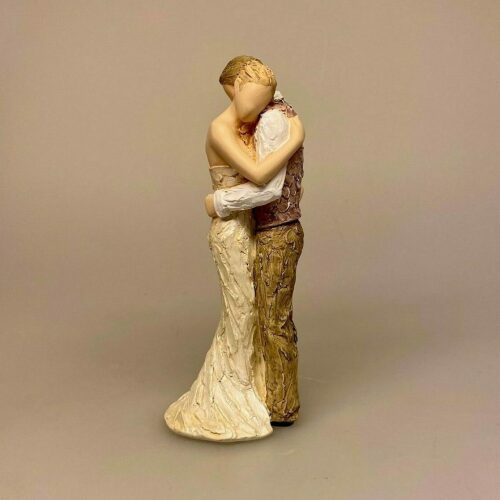 More Than Words - Endless Love - Lille Brudepar, bryllupskage - kagefigur - brudepar - bryllupskage - kransekagefigur - kærlighed, brudepar, gave, gaveide, figur, bryllupsfigur, sangskjuler, symbolsk, let, fin, poetisk, flot, speciel, biti, ribe, engelsk, arora