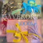 GAVEKORT - 1000 Kr.