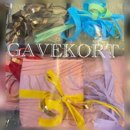 GAVEKORT - 1000 Kr., GAVEKORT - 500 Kr.