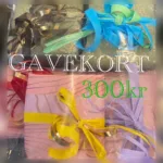 GAVEKORT - 300 Kr.