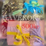 GAVEKORT - 500 Kr.