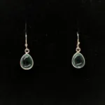 Sølv Ørenringe med Glatte Dråber - Blå Topas, lyseblå, isblå, gennemsigtig, transparaent, topaz, 5249, Sølv Ørenringe med Facet Dråber - Londonblå Krystal, blækblå, petrol, petroleumsblå, petrolblå, dybblå, jeansblå, mørkevlå, topas, Sølv Ørenringe med Facet Dråber - Blå Topas, topaz, blå, pastel, dråber, diamantslebne, dråbeformede, ørehængere, sølvøreringe, ægte, sterling sølv, nikkelfri, elegante, galla, fest, smykker, prinsesse, hængere, hænge øreringe, chakra, ædle, sten, ædelsten, biti, ribe, friis bjørner, maanesten, stine a, enamel, flotte, specielle, tilbud, billige