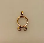 Vikingevedhæng Bronze - Troldekors, heksetegn, kobber, guld, bronzevedhæng, vikingesmykker, vikinger, gamle, nordiske, guder, aser, runetegn, rune, odal, amulet, beskyttelse, magisk, flot, fin, biti, ribe, museumssmykker, fund, kopi,