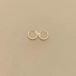 Creoler i Sølv Ø 08 mm Glatte Hoops 1,5 mm, SØ 1508, tynde Creoler sølv - glatte hoop, runde, øreringe, ørenringe, hoops, runde ringe, glatte, ægte sølv, sterling sølv, billige, god kvalitet, flotte, stilige, stilrene, biti, ribe