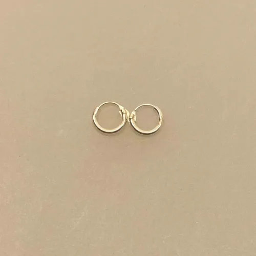 Creoler i Sølv Ø 08 mm Glatte Hoops 1,5 mm, SØ 1508, tynde Creoler sølv - glatte hoop, runde, øreringe, ørenringe, hoops, runde ringe, glatte, ægte sølv, sterling sølv, billige, god kvalitet, flotte, stilige, stilrene, biti, ribe