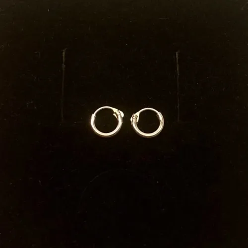 Creoler i Sølv Ø 08 mm Glatte Hoops 1,5 mm, SØ 1508, tynde Creoler sølv - glatte hoop, runde, øreringe, ørenringe, hoops, runde ringe, glatte, ægte sølv, sterling sølv, billige, god kvalitet, flotte, stilige, stilrene, biti, ribe